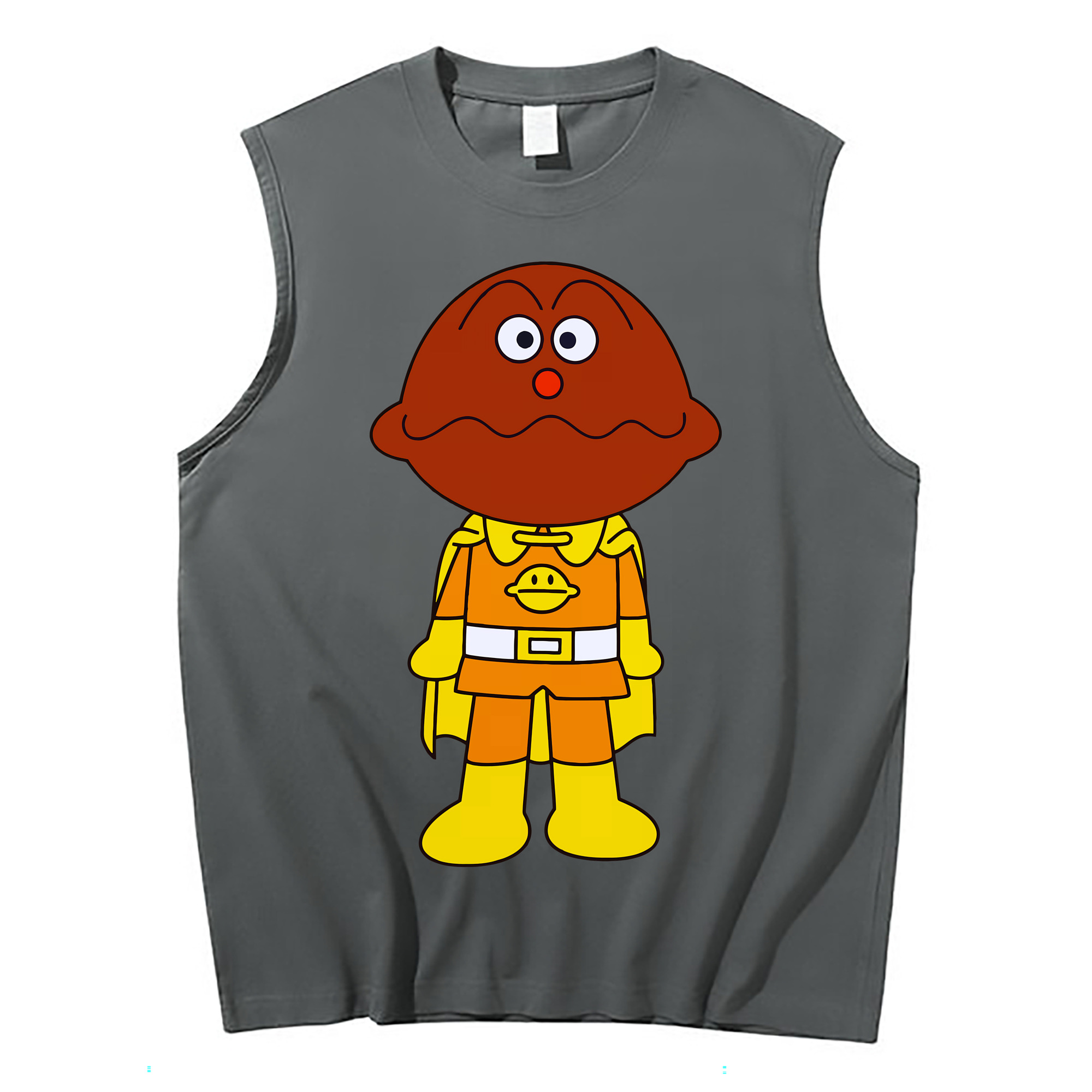 （画像用） アンパンマン Anpanman コットン100％タンクトップ（フロントプリント）